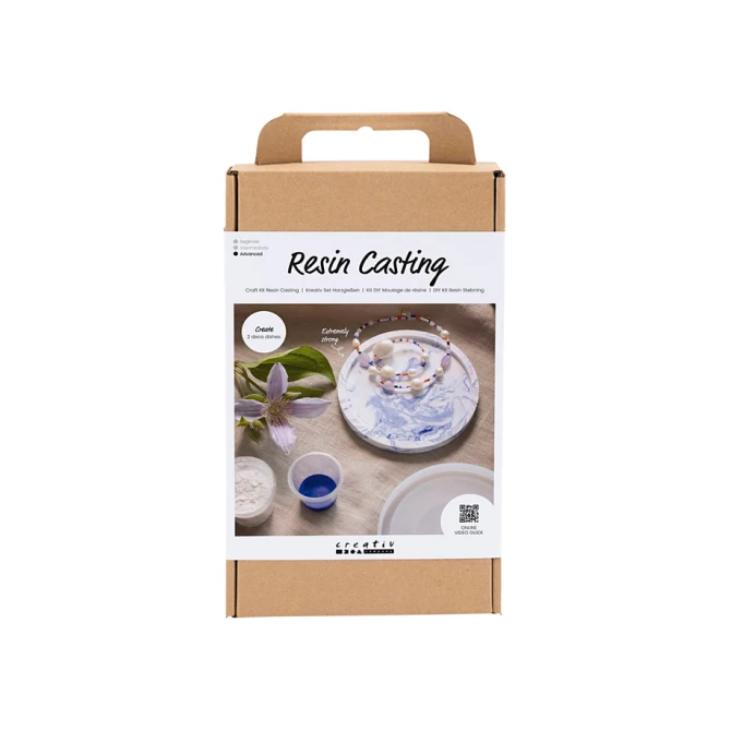 Hobbyset Creativ Company Hars Gieten dienblad met marmereffect