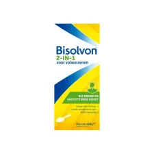 Hoestdrank Bisolvon 2-in-1 volwassenen 133ml