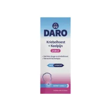 Hoestdrank Daro 2-in-1 kriebelhoest+keelpijn 150ml
