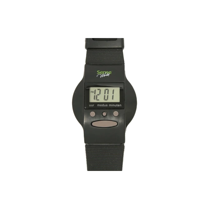 Horloge Senseworks 12/24 zwart