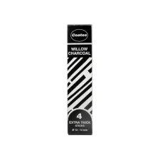Houtskool Coates 12-14mm doos à 4 stuks