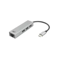 Hub ACT USB-C 3.0 3x USB-A Gigabit ethernet Hub ACT USB-C 3.0 3x USB-A Gigabit ethernet