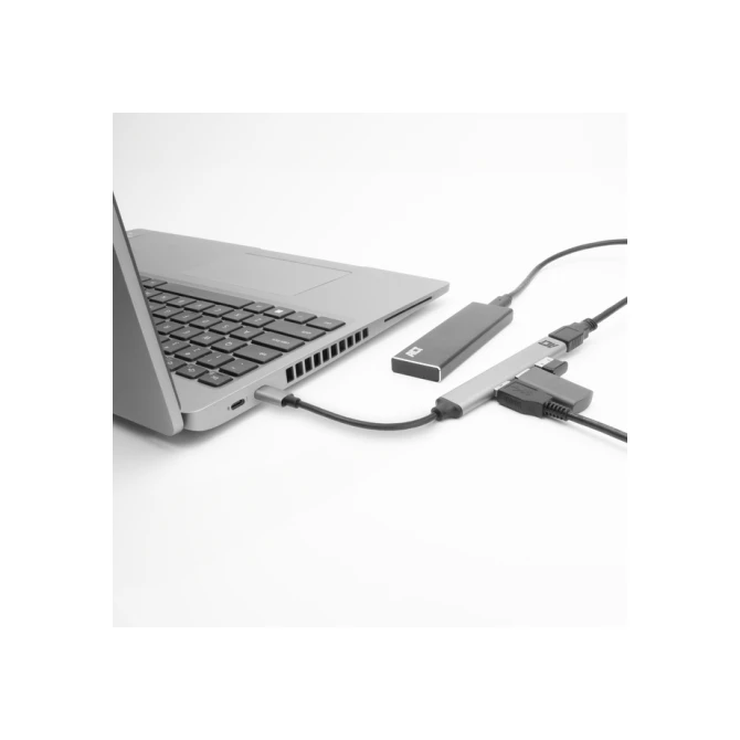 Hub ACT USB-C 3x USB-A 2.0 en 1x USB-A 3.0