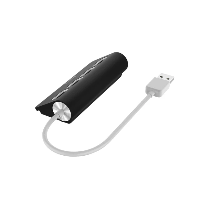Hub Hama 4-poorts USB 2.0 zwart