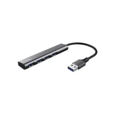 Hub Trust Halyx 4-port USB-A zilver