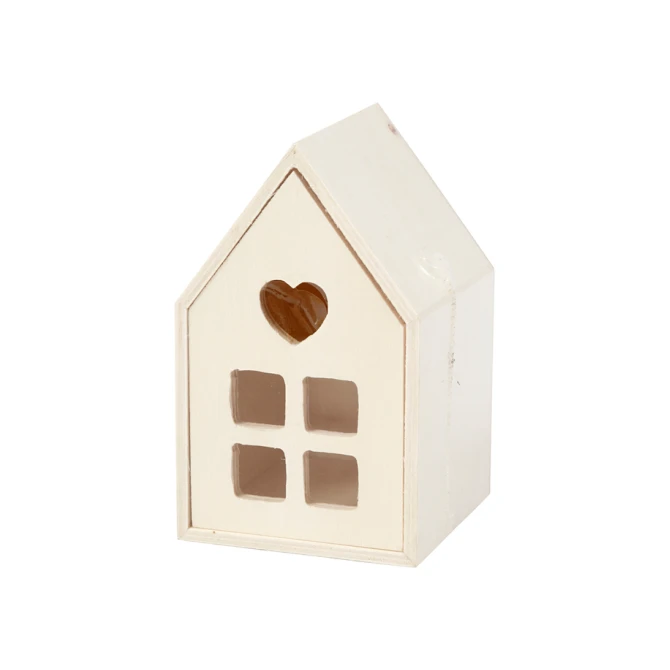 Huis met lade Creativ Company 10.8x6.8 cm hout