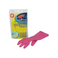 Huishoudhandschoen Multy latex Medium assorti