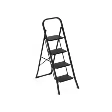 Huishoudtrap BRASQ 4 treden SLM400 zwart