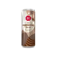 Ijskoffie Douwe Egberts cappuccino blik 250 ml