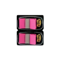 Indextabs 3M Post-it 680 25.4x43.2mm duopack roze 100 vel Indextabs 3M Post-it 680 25.4x43.2mm duopack roze 100 vel