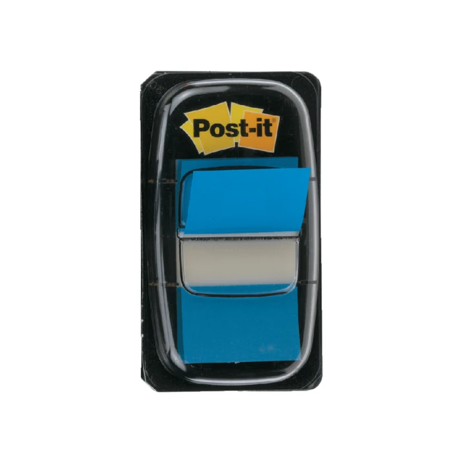 Indextabs Post-it 680 25.4x43.2mm blauw 50 tabs Indextabs Post-it 680 25.4x43.2mm blauw 50 tabs