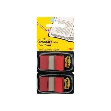 Indextabs Post-it 680 25.4x43.2mm duopack rood 2x 50 tabs Indextabs Post-it 680 25.4x43.2mm duopack rood 2x 50 tabs