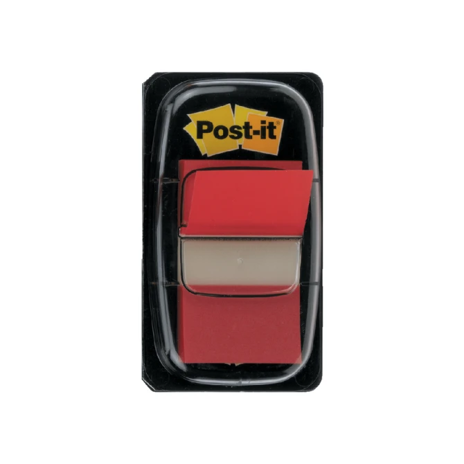 Indextabs Post-it 680 25.4x43.2mm rood 50 tabs Indextabs Post-it 680 25.4x43.2mm rood 50 tabs