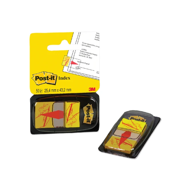 Indextabs Post-it 68031 25,4x43.2mm 