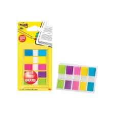 Indextabs Post-it 6835 11.9x43.1mm 3+2 gratis assorti 100 tabs Indextabs Post-it 6835 11.9x43.1mm 3+2 gratis assorti 100 tabs