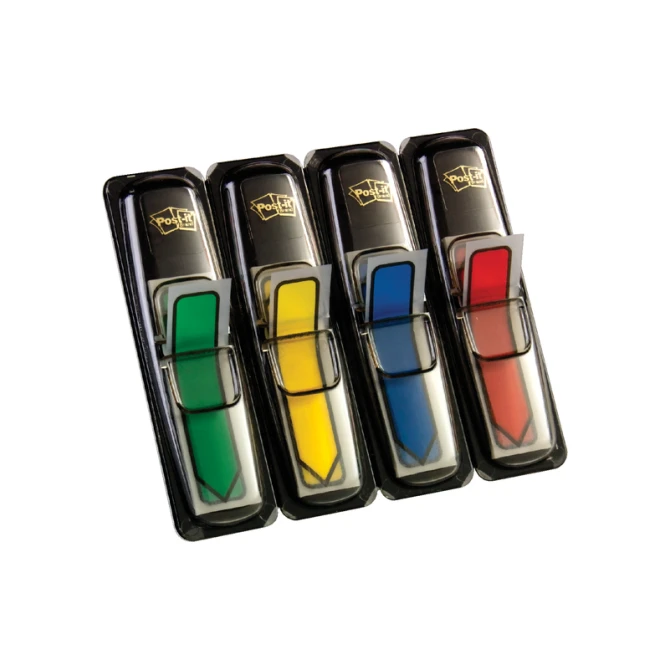 Indextabs Post-it 684 11.9x43.1mm pijl assorti 96 tabs