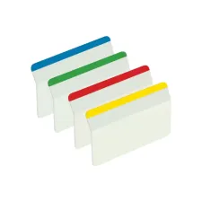 Indextabs Post-it 686A1 38x50.8mm strong gebogen assorti 24 tabs Indextabs Post-it 686A1 38x50.8mm strong gebogen assorti 24 tabs