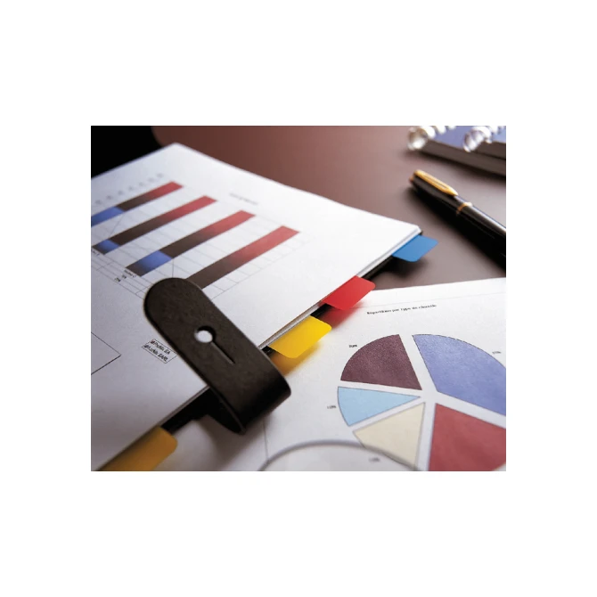 Indextabs Post-it 686RYB 25.4x38.1mm strong blauw, rood, geel 66 tabs