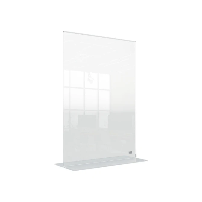 Infobord Nobo Premium Plus A3 acryl vrijstaand