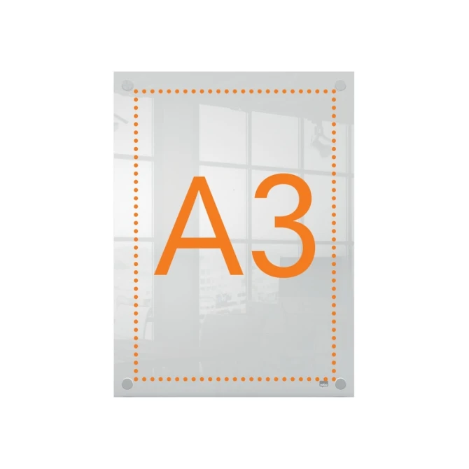 Infobord Nobo Premium Plus A3 acryl wand