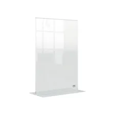 Infobord Nobo Premium Plus A4 acryl vrijstaand Infobord Nobo Premium Plus A4 acryl vrijstaand