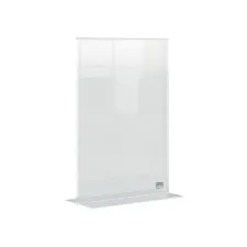 Infobord Nobo Premium Plus A5 acryl vrijstaand Infobord Nobo Premium Plus A5 acryl vrijstaand