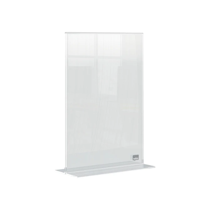 Infobord Nobo Premium Plus A5 acryl vrijstaand