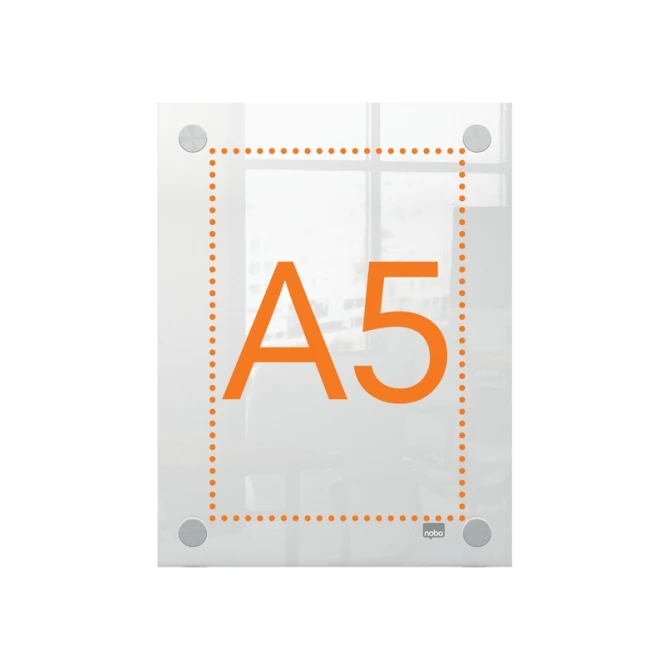 Infobord Nobo Premium Plus A5 acryl wand