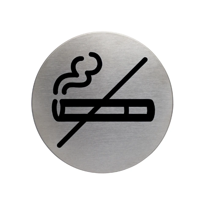 Infobord pictogram Durable 4911 niet roken rond 83mm
