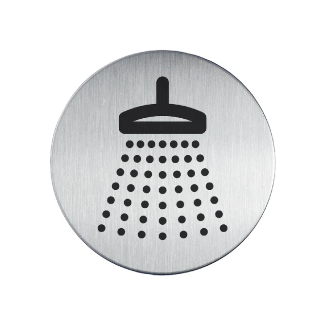 Infobord pictogram Durable 4938 douche 83mm