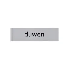 Infobord pictogram duwen 165x44mm