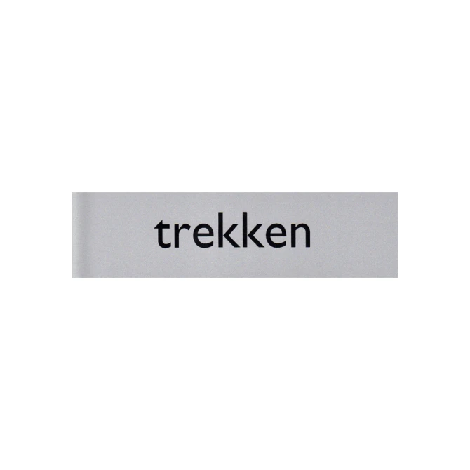 Infobord pictogram trekken 165x44mm Infobord pictogram trekken 165x44mm