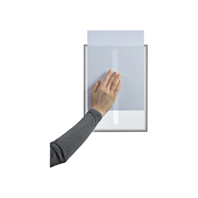 Infohoes Durable 501457 statisch A4 antraciet 5 stuks