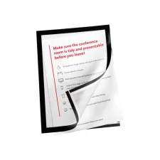 Infokader Quantore A4 zelfklevend zwart 2 stuks Infokader Quantore A4 zelfklevend zwart 2 stuks