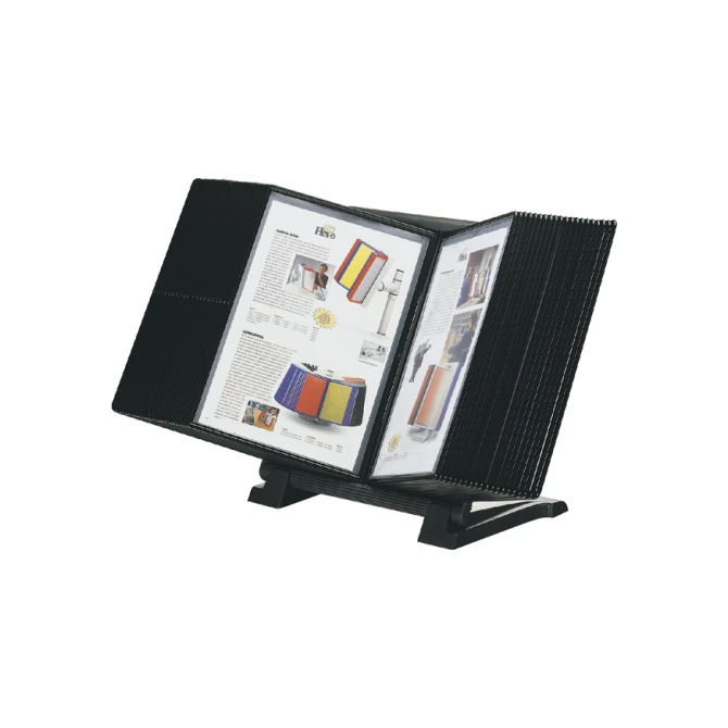 Infomanager Djois Flex-O-Frame basis met 10-tassen antraciet/zwart