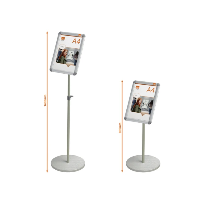 Infostandaard Nobo Premium Plus incl. A4 kliklijst