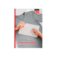 Inkjet transferpapier voor textiel Quantore donkere kleding 6 vel