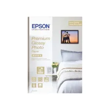 Inkjetpapier Epson S042155 A4 premium glans 225gr 15 vel Inkjetpapier Epson S042155 A4 premium glans 225gr 15 vel