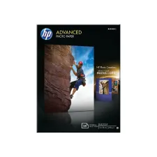 Inkjetpapier HP Q8696A 13x18cm photo glossy 250gr 25 vel Inkjetpapier HP Q8696A 13x18cm photo glossy 250gr 25 vel