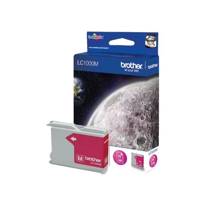 Inktcartridge Brother LC-1000M rood