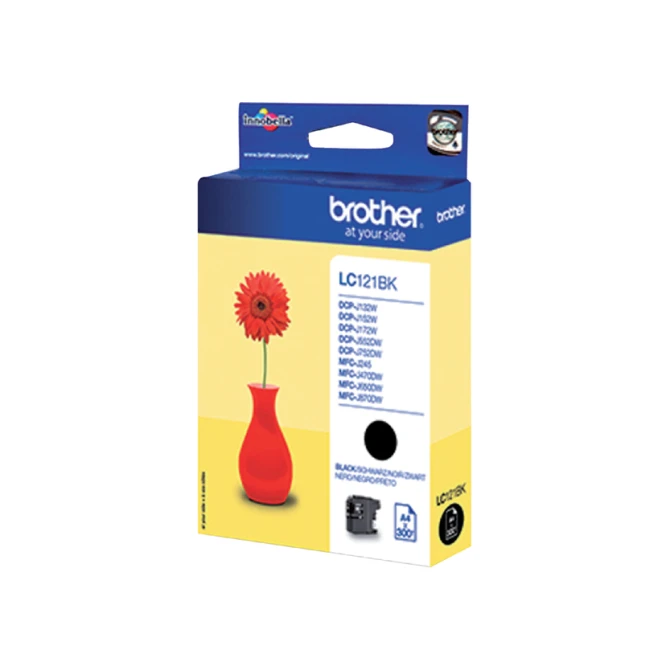 Inktcartridge Brother LC-121BK zwart