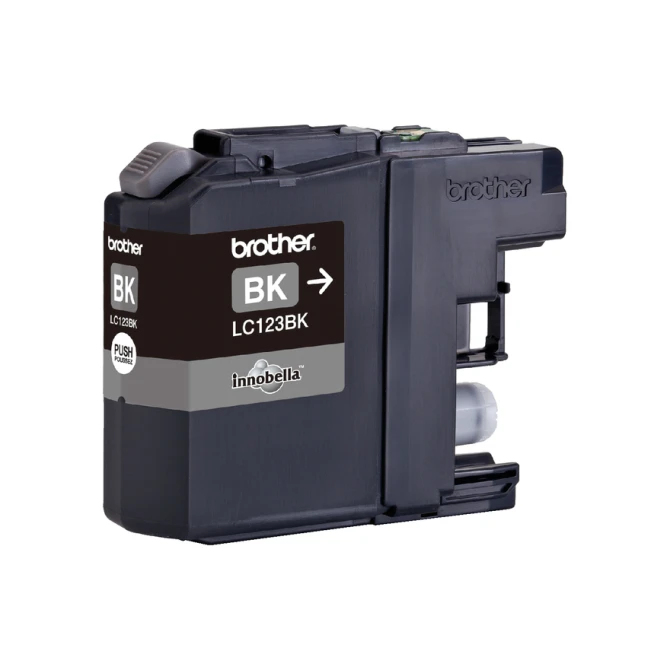 Inktcartridge Brother LC-123BK zwart Inktcartridge Brother LC-123BK zwart