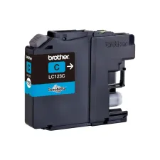 Inktcartridge Brother LC-123C blauw Inktcartridge Brother LC-123C blauw