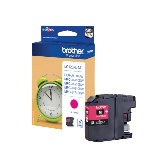 Inktcartridge Brother LC-125XLM rood