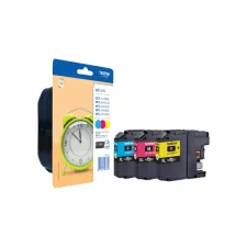 Inktcartridge Brother LC-125XLRBWBP 3 kleuren Inktcartridge Brother LC-125XLRBWBP 3 kleuren