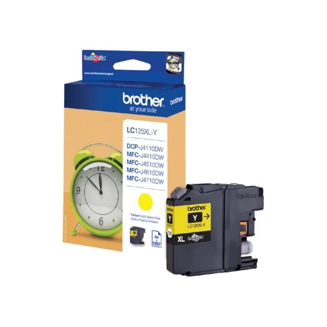 Inktcartridge Brother LC-125XLY geel