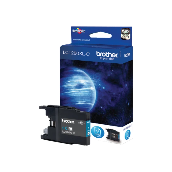 Inktcartridge Brother LC-1280XLC blauw