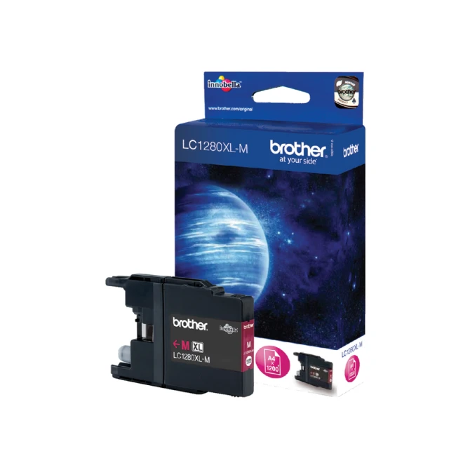 Inktcartridge Brother LC-1280XLM rood
