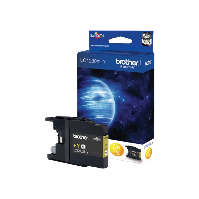 Inktcartridge Brother LC-1280XLY geel