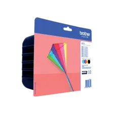 Inktcartridge Brother LC-223VALBP zwart + 3 kleuren Inktcartridge Brother LC-223VALBP zwart + 3 kleuren
